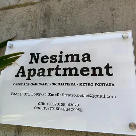 ゲストハウス Nesima - Ospedale Garibaldi Siciliafiera Metro Fontana 4*